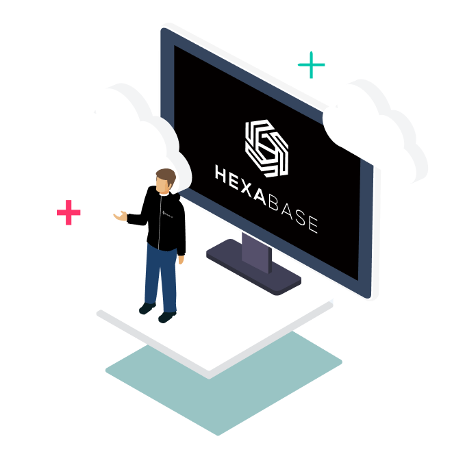 パートナーシップとHexabase導入支援のイメージ